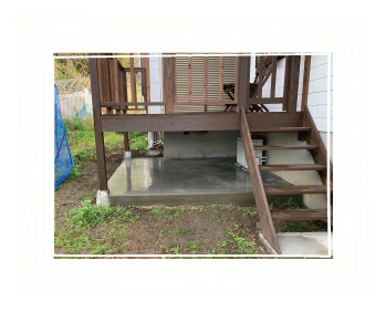 デッキ下コンクリート工事